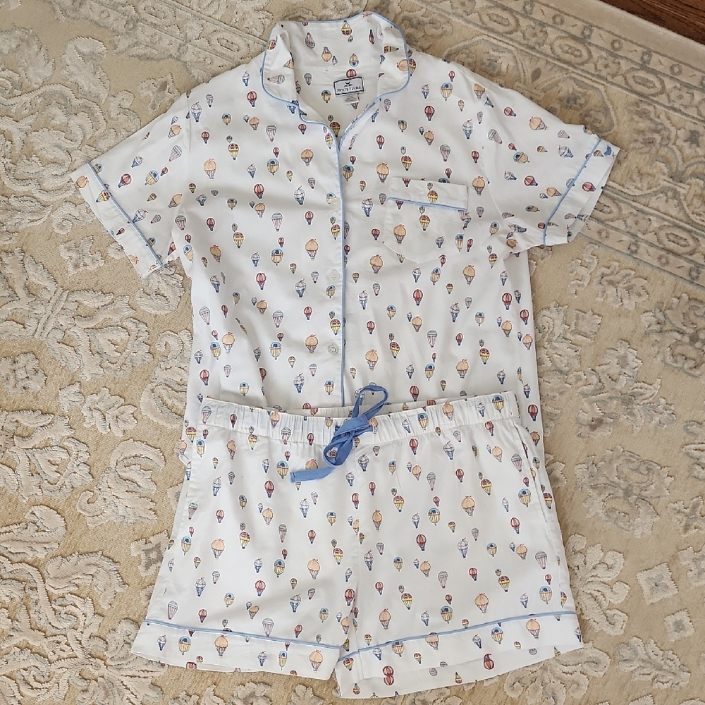 Petite Plume Womens Shorts Pajama Set